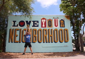 jason stewman cf9 stories crossfit 9 st pete love your neighborhood mural by j and s signs st pete fl squeeze juice works grand central district st pete fl